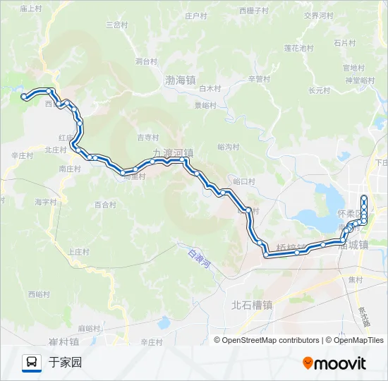 H21 Bus Line Map