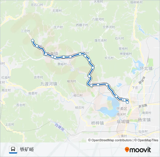H23 Bus Line Map