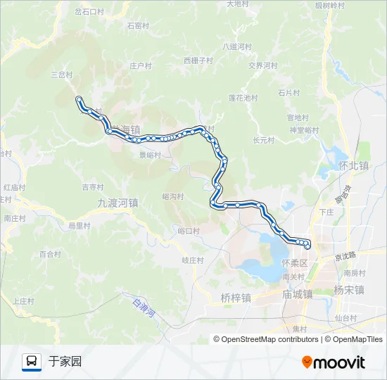 H23 Bus Line Map