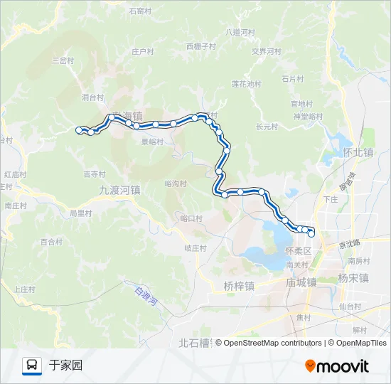 H24 Bus Line Map