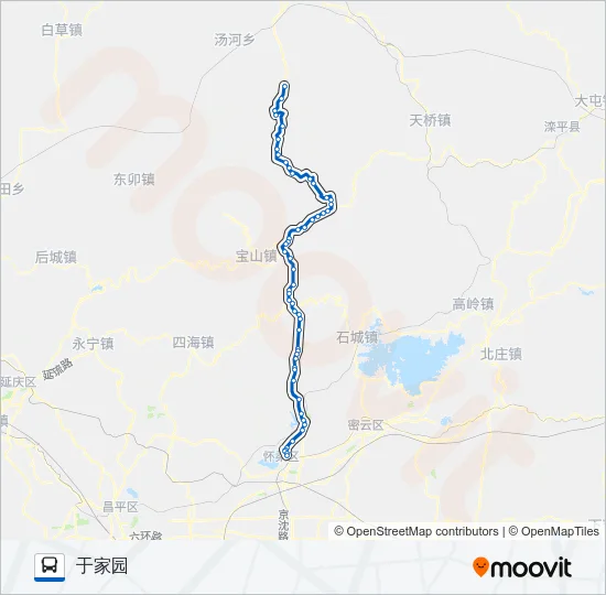 H29 Bus Line Map