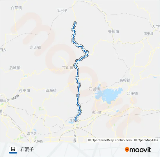 H29 Bus Line Map