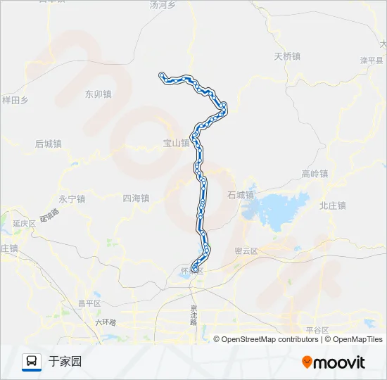H31 Bus Line Map