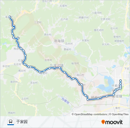 H37 Bus Line Map