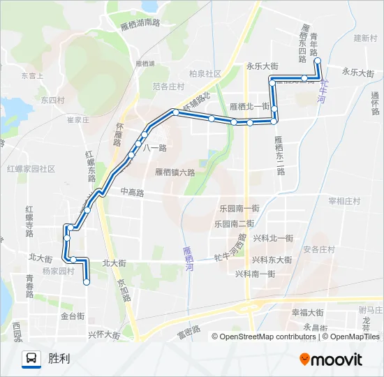 H42 Bus Line Map