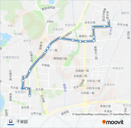 H42 Bus Line Map