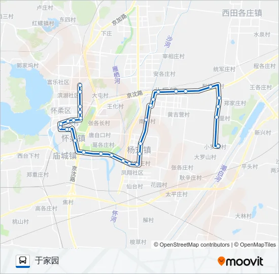 H44 Bus Line Map