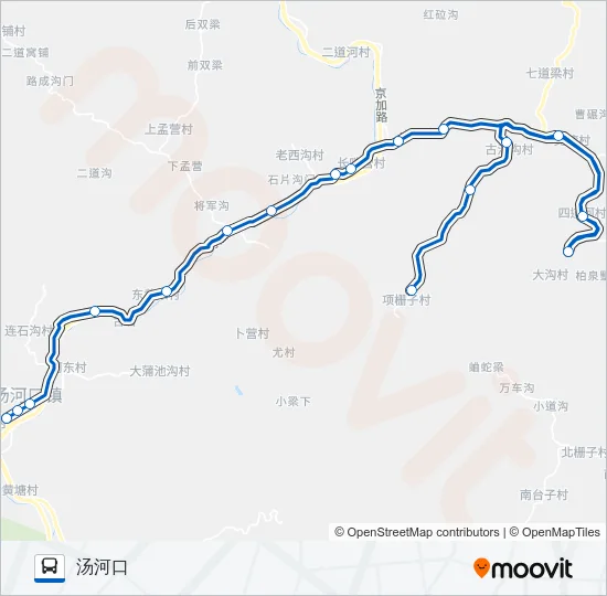 H47 Bus Line Map