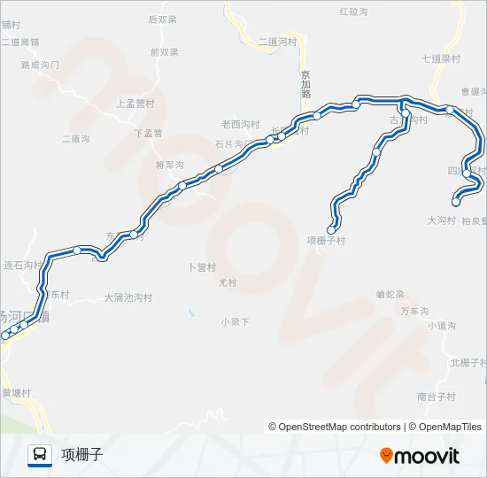 H47 Bus Line Map