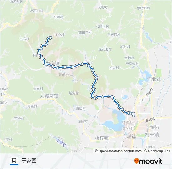 H51 Bus Line Map