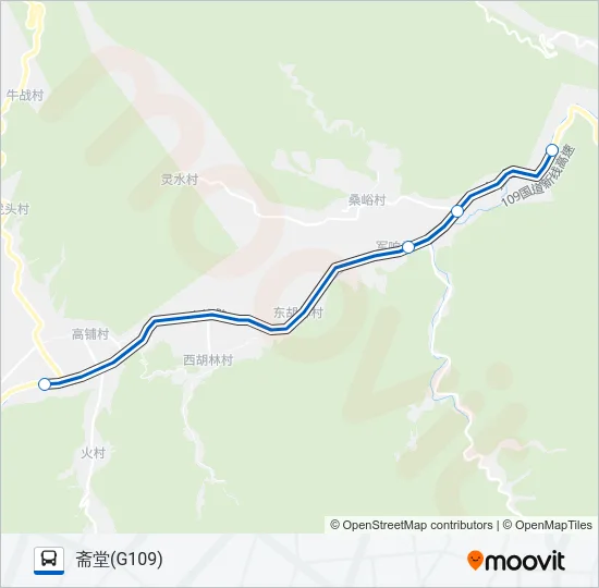 M04 Bus Line Map