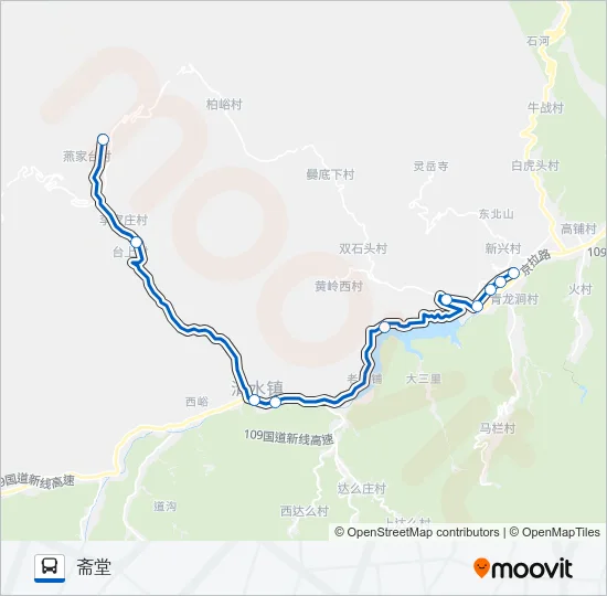 M09 Bus Line Map