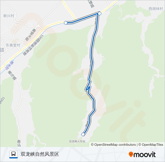 M10 bus Line Map