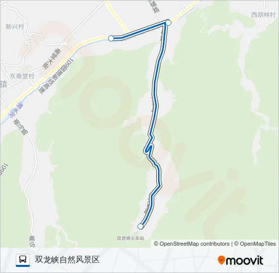 M10 Bus Line Map