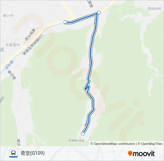M10 Bus Line Map