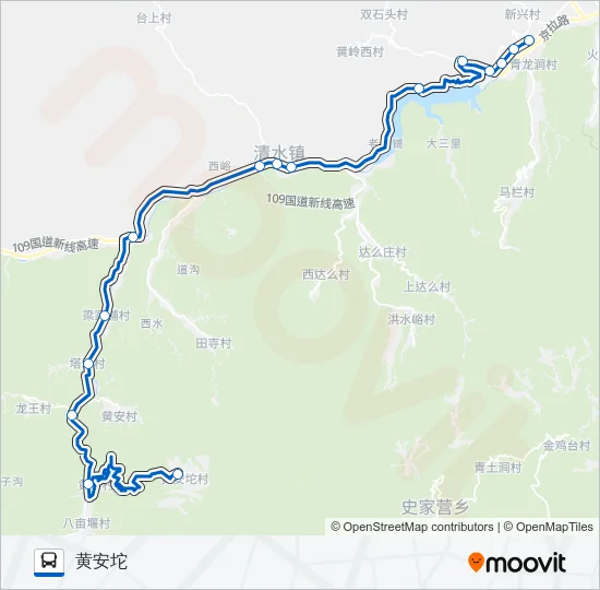 M12 Bus Line Map