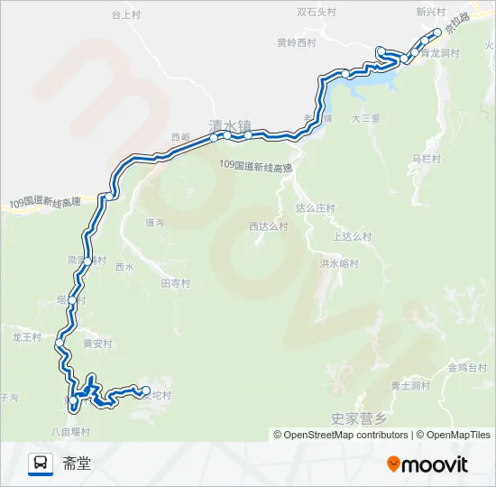 M12 Bus Line Map