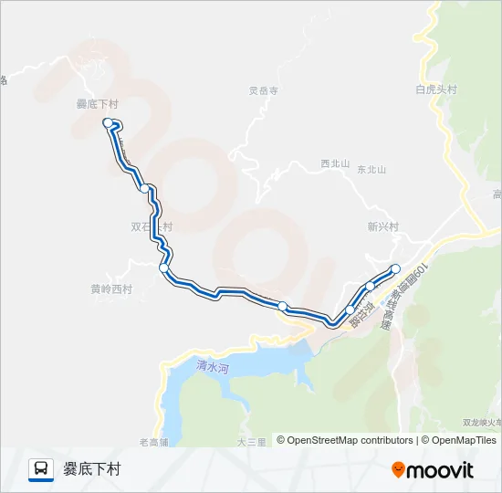 M15 Bus Line Map