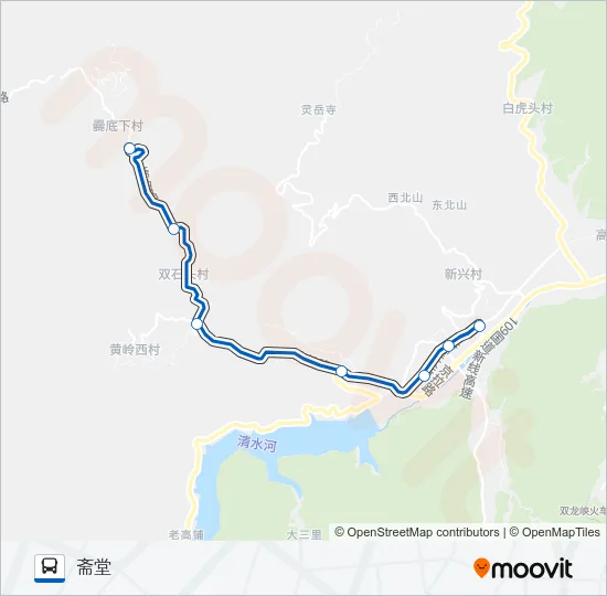 M15 Bus Line Map
