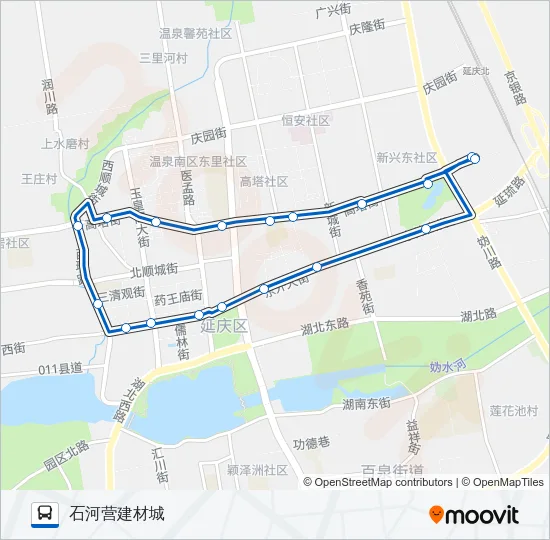Y03 Bus Line Map
