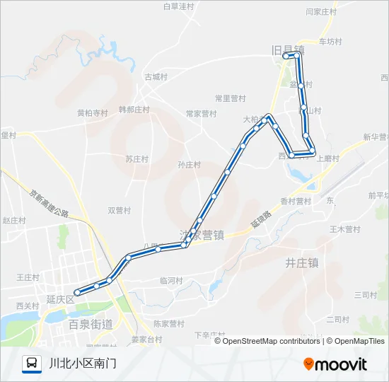 Y07 Bus Line Map
