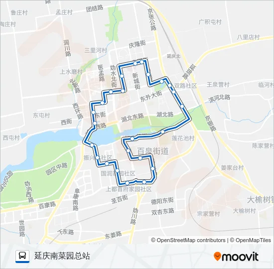 Y09 Bus Line Map