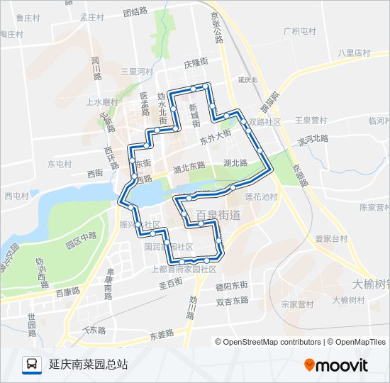 Y09 bus Line Map