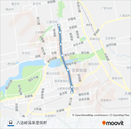 Y10 Bus Line Map