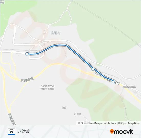 Y17 Bus Line Map