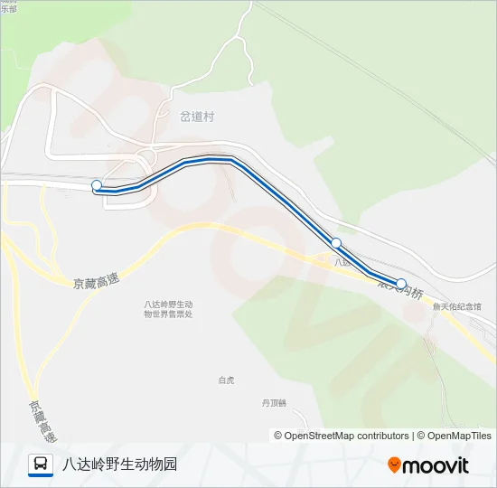 Y17 Bus Line Map
