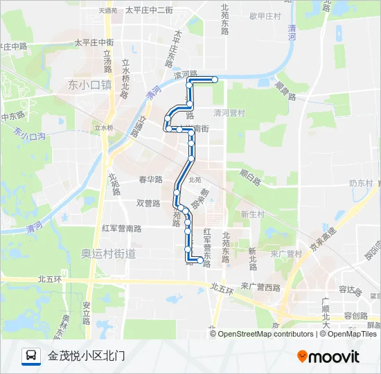 专20 Bus Line Map