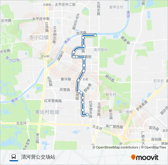 专20 Bus Line Map