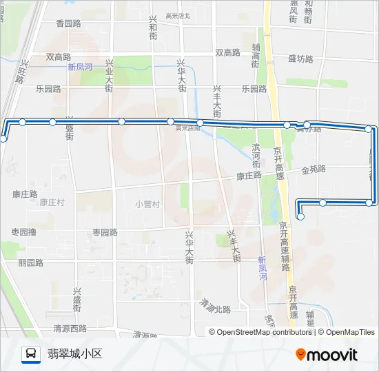 专24 Bus Line Map