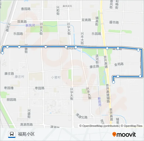 专24 Bus Line Map