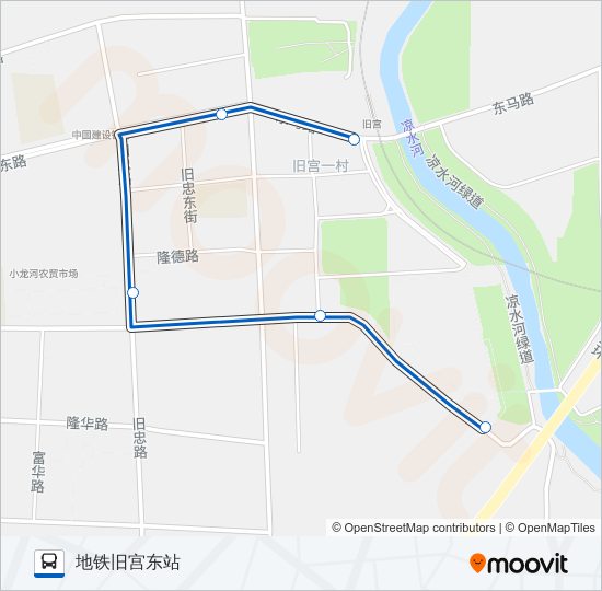 公交专25路的线路图