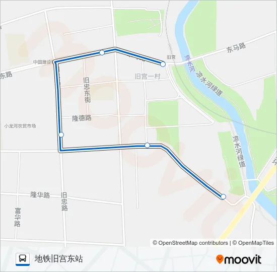 专25 Bus Line Map
