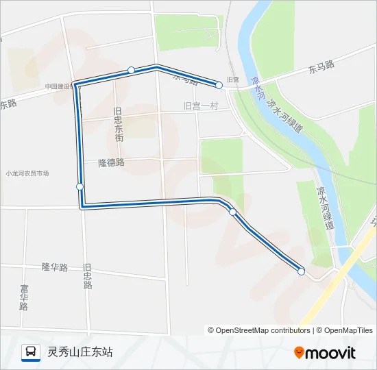 专25 Bus Line Map