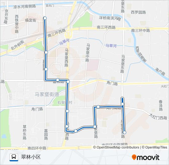 公交专26路的线路图