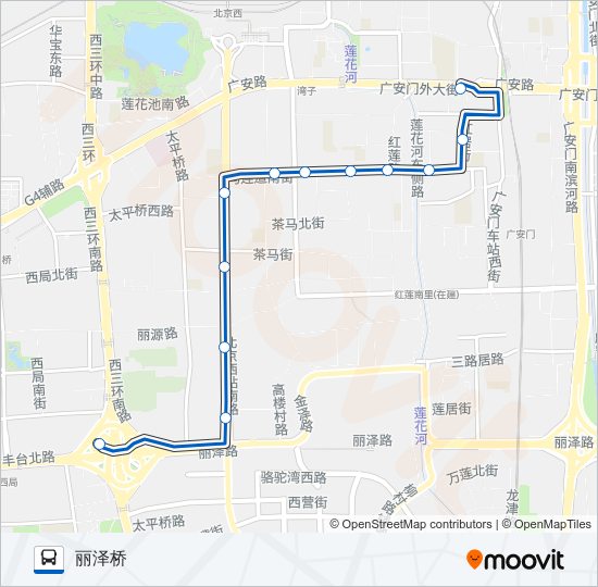 专27 bus Line Map