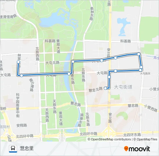 专40 Bus Line Map