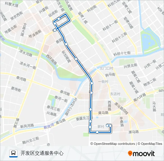 专41 Bus Line Map