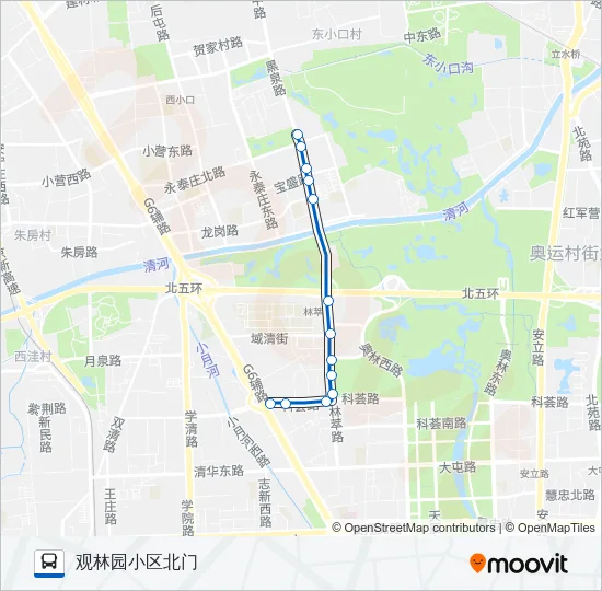 专44 Bus Line Map