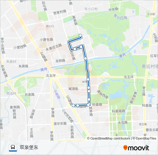 专44 Bus Line Map