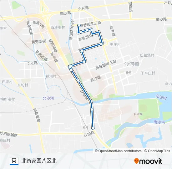 专45 Bus Line Map