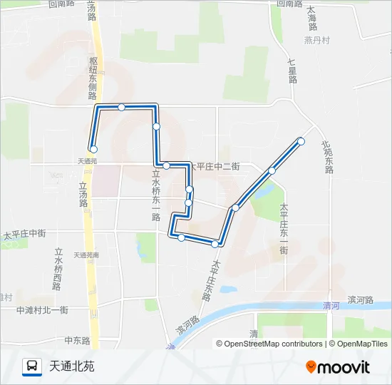 专48 Bus Line Map