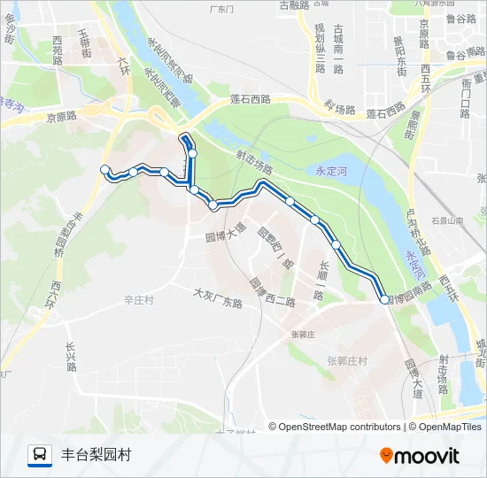 专55 Bus Line Map