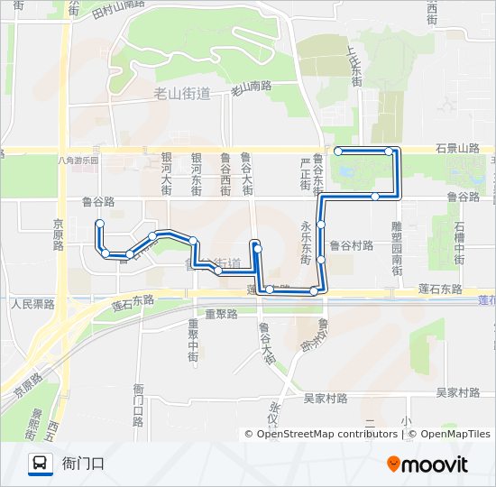 专69 bus Line Map