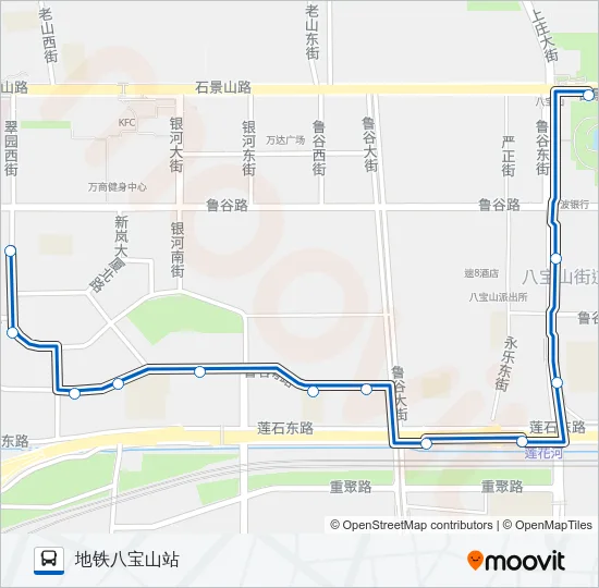 专69 Bus Line Map