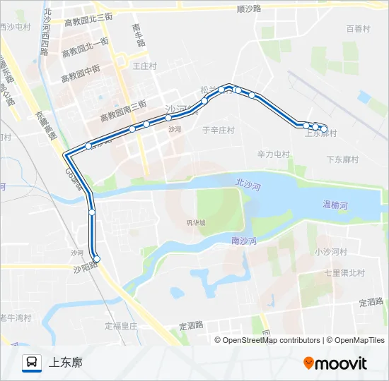 专70 Bus Line Map