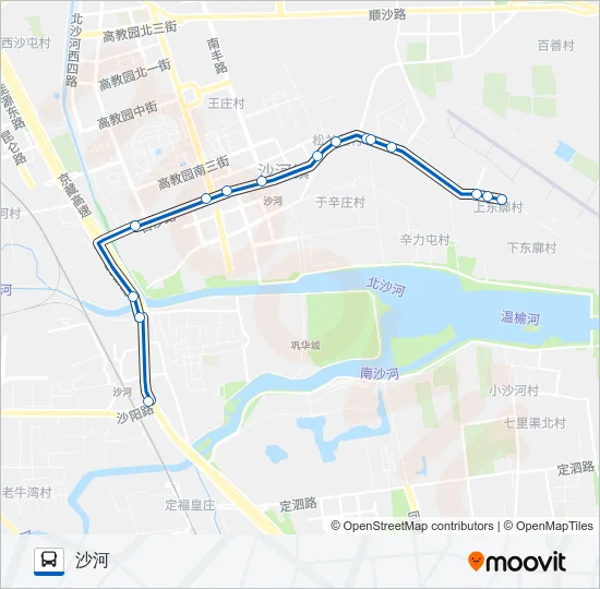 专70 Bus Line Map